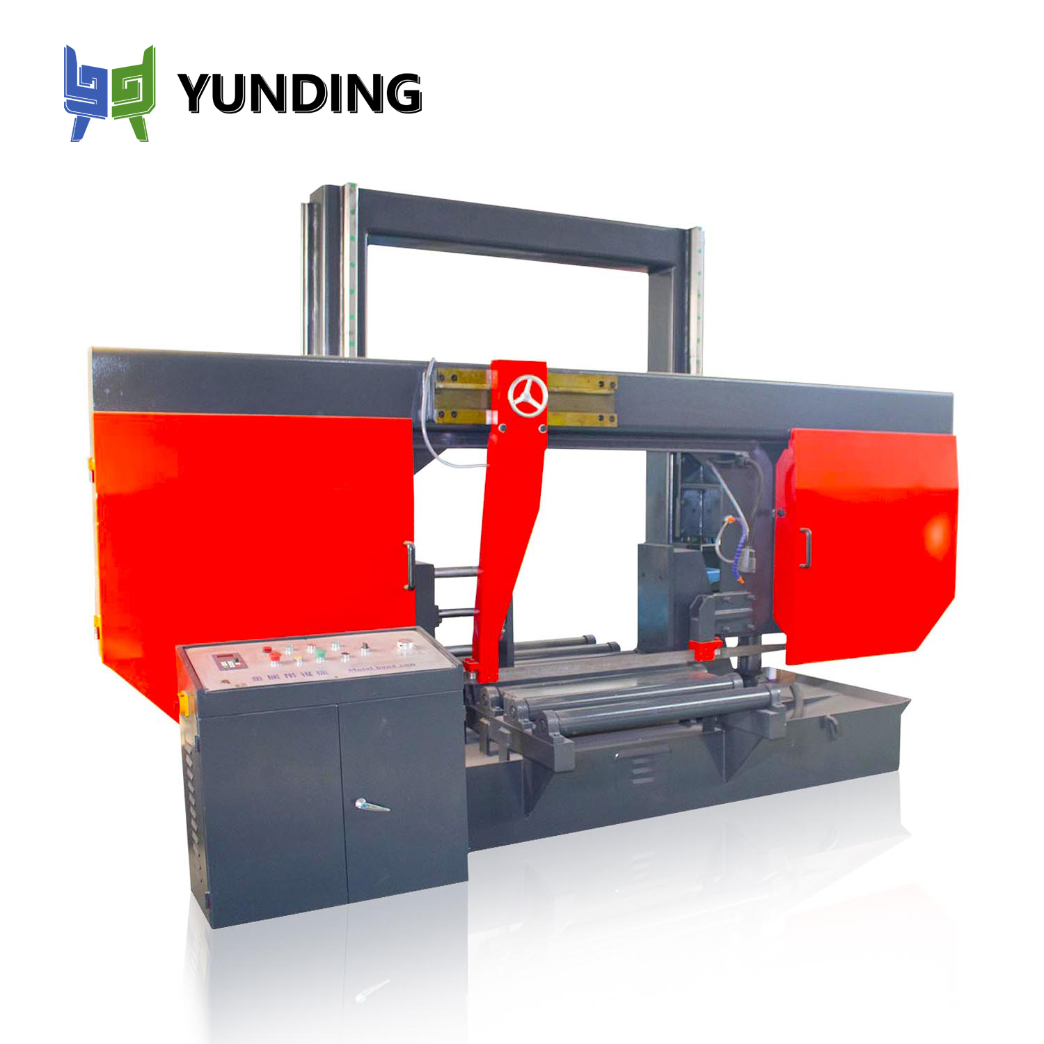 Cutting Band Sawing Machine for Metal Gh4280 Horizontal Double Column Band Sawing Machine